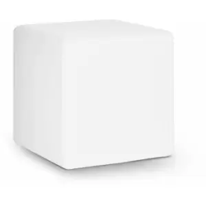 Image of White floor lamp LUNA 1 bulb Height 29 Cm