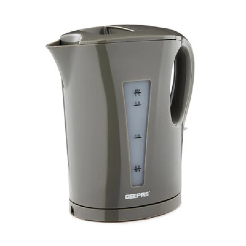 Image of Geepas 1.7L Cordless Electric Kettle Fast Rapid Boil Jug 2200W Grey