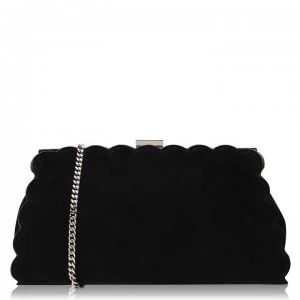 Image of Ted Baker Scallop Elaynna Evening Bag - black
