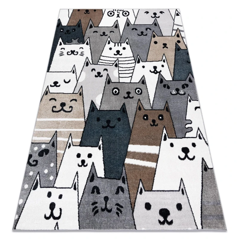 Image of RugsX Fun Rug Size: 160cm x 220cm Multicolor Unisex 160cm x 220 cm