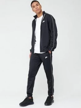 Image of Nike Sportswear Polyknit Tracksuit - Black