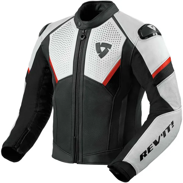 Image of REV'IT! Matador Jacket Black Neon Red Size 48