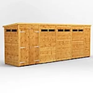 Image of Power Garden Shed 184PPSSDD Golden Brown 18x4