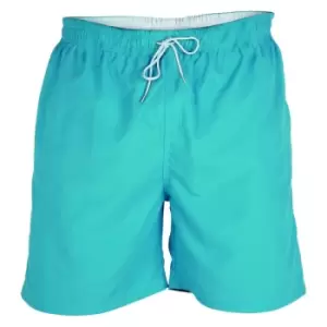 Image of Duke Mens Yarrow D555 Full Length Swim Shorts (M) (Blue)