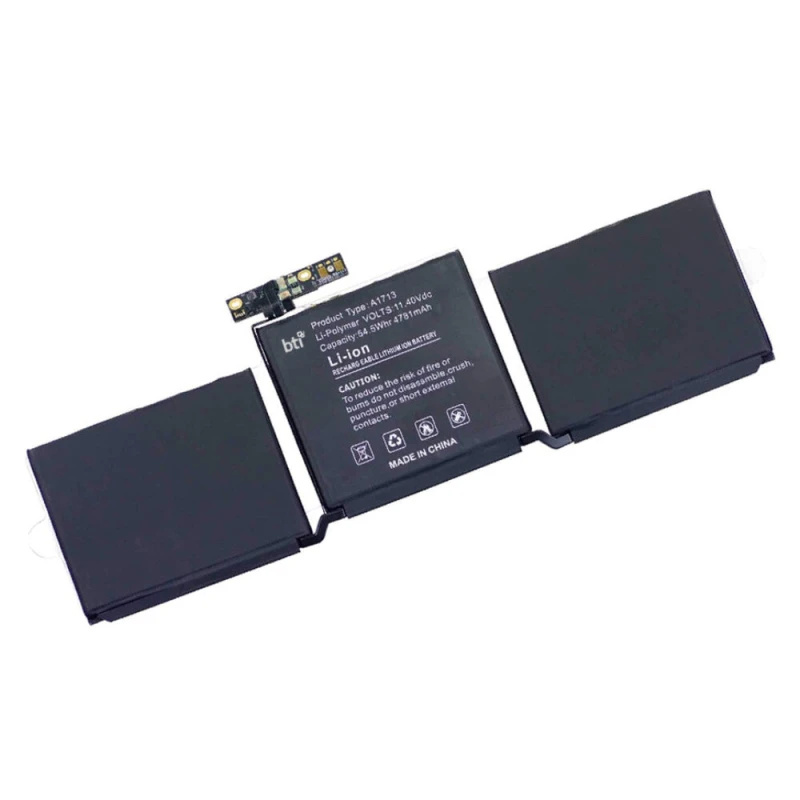 Image of BTI BTI 020-00946 compatible 54.5Wh 6-cell battery for Apple Macbook Pro 13" 020-00946-BTI