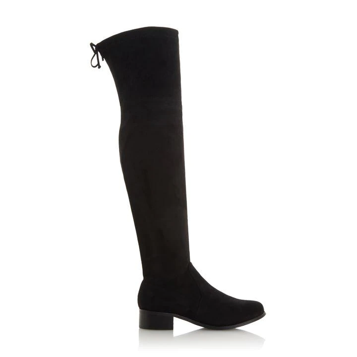 Image of Head Over Heels by Dune Black 'Taraa' Knee High Boots - 3