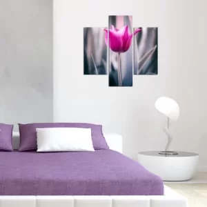 Image of 3MDF-049 Multicolor Decorative MDF Painting (3 Pieces)