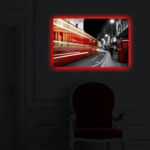 Image of 4570DACT-50 Multicolor Decorative LED Lighted Canvas Painting