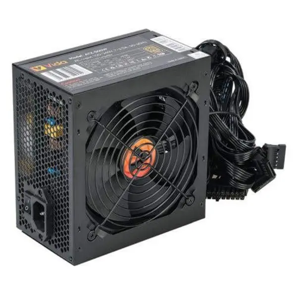 Image of VIDA 500W ATX, 80+ Bronze, Fluid Dynamic Ultra-Quiet Fan PSU