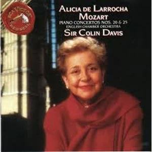 Image of Alicia De Larrocha, Wolfgang Amadeus Mozart, English Chamber Orchestra, Sir Colin Davis - Piano Concertos Nos. 20...