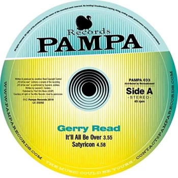 Image of Gerry Read - Itll All Be Over Vinyl