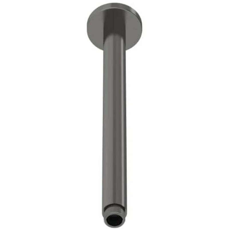 Image of NUIE Nuie - Round Ceiling Mounted Shower Arm 310mm Length - Brushed Pewter ARM716