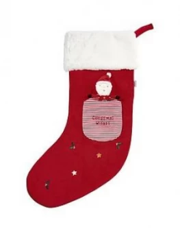 Image of Mamas & Papas Stocking Large - Santa 2020