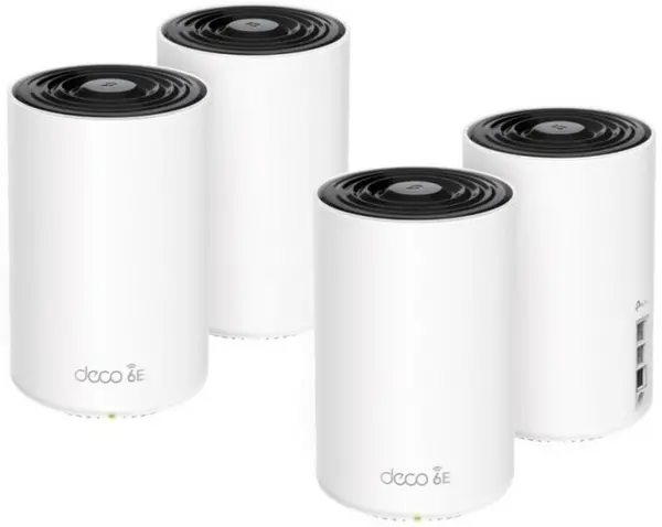 Image of TP Link DECO XE75 PRO (4-PACK) - AXE5400 Tri-Band Mesh WiFi 6E System DECO XE75 PRO(4-PACK)/KTO