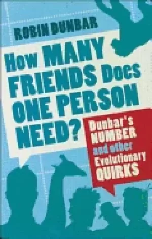Image of how many friends does one person need dunbars number and other evolutionary
