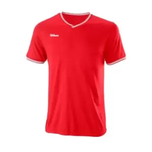 Image of Wilson High V-Neck - Red