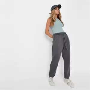 Image of Missguided White Washed 90S Jogger - Grey