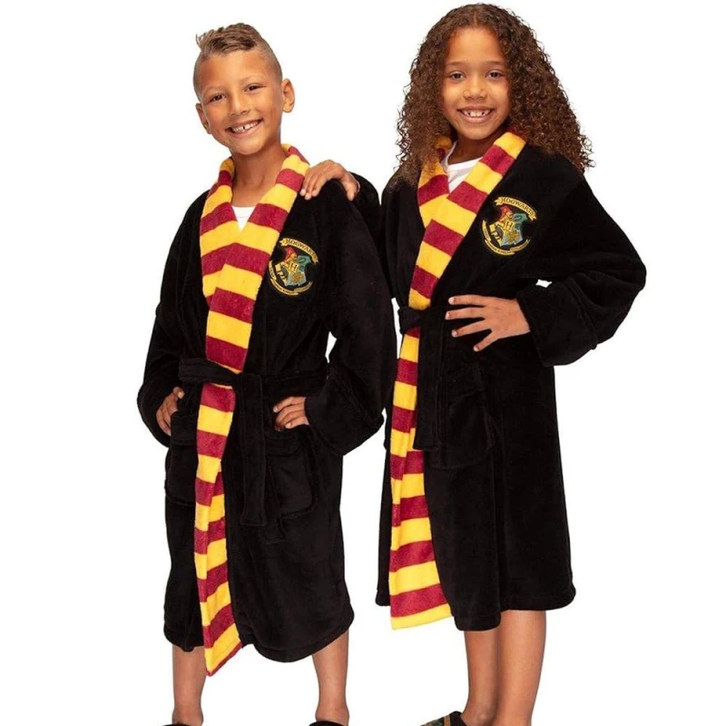 Image of Harry Potter Hogwarts Harry Potter Robe Kids XL 13-15 years Multi unisex 13-15 year