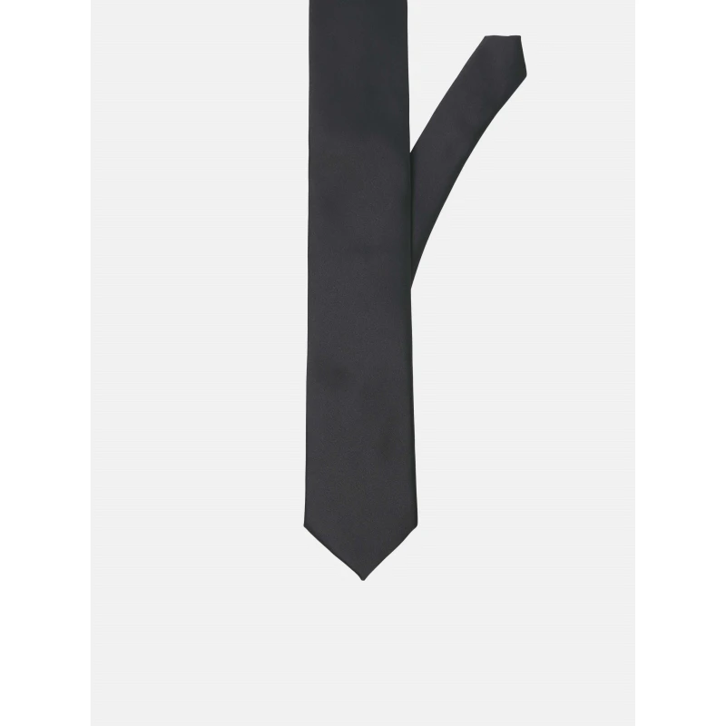 Image of Jack and Jones Mens Solid Tie Black male One Size