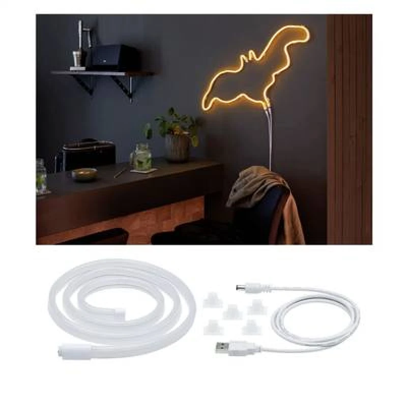 Image of Paulmann Paulmann 70562 LED strip + plug 5 V 1m 70562