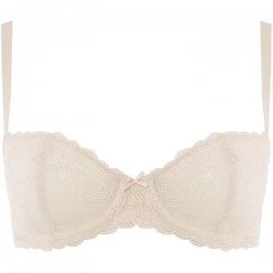 Image of Chantelle Le Marais Half cup bra - Cappuccino