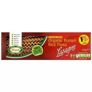 Image of Rizopia Organic Gluten Free Brown Rice Pasta Lasagne 375g