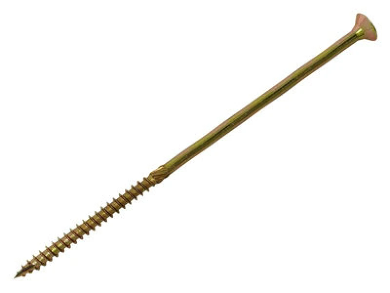 Image of FORGEFIX ForgeFix SPE6200Y Spectre PZ Compatible Wood Screw CSK ZYP 6.0 x 200mm Box 100 SPE6200Y