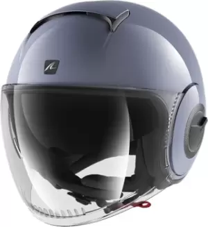 Image of Shark Nano Jet Helmet, grey, Size S, grey, Size S