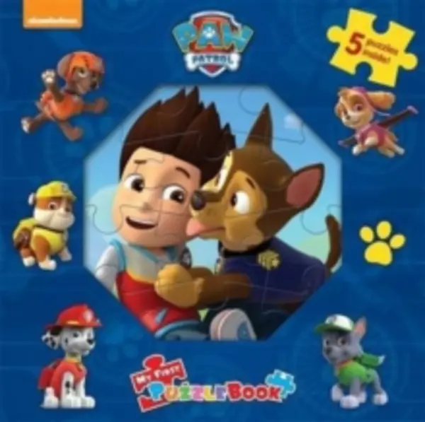 Image of paw patrol my first puzzle book 9782764330784