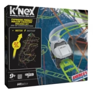 Image of Typhoon Frenzy Roller Coaster Building Set