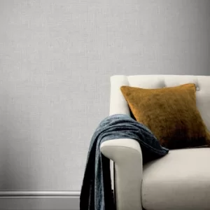Image of Country Plain Grey Wallpaper Grey