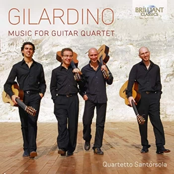 Image of Quartetto Sant&oacute;rsola - Gilardino: Music for Guitar Quartet CD