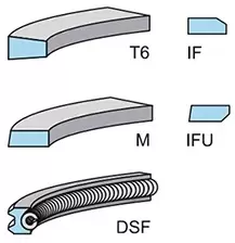 Image of Piston Ring Kit 800055810000 by Kolbenschmidt
