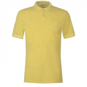 Image of Original Penguin Original Garment Dye Polo Shirt - Cadmium Yellow