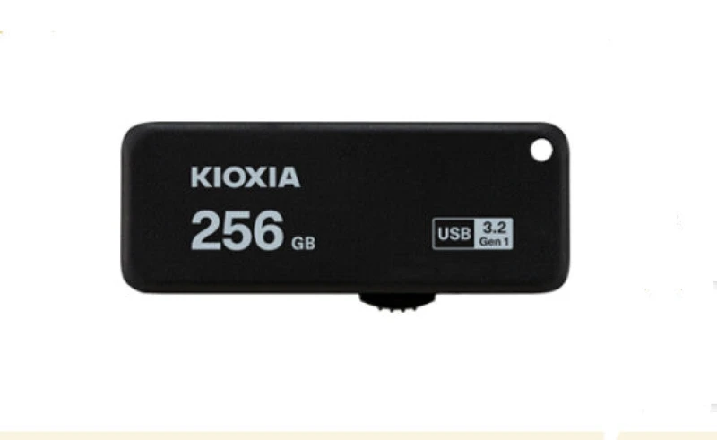 Image of Kioxia Kioxia TransMemory U365 USB flash drive 256GB USB Type-A 3.2 Gen 1 (3.1 Gen 1) Black LU365K256GG4
