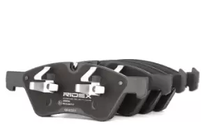 Image of RIDEX Brake pad set 402B0366 Brake pads,Brake pad set, disc brake MERCEDES-BENZ,E-Klasse Limousine (W211),E-Klasse T-modell (S211),M-Klasse (W164)