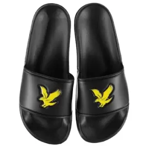 Image of Lyle and Scott Eagle Sliders - Black