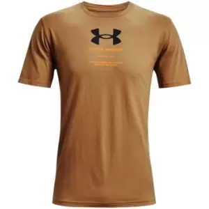 Image of Under Armour T Shirt - Brown