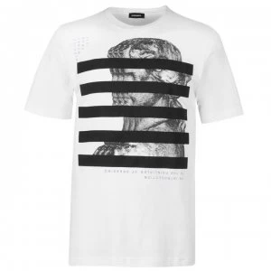 Image of Diesel Just Yo T Shirt - White 100