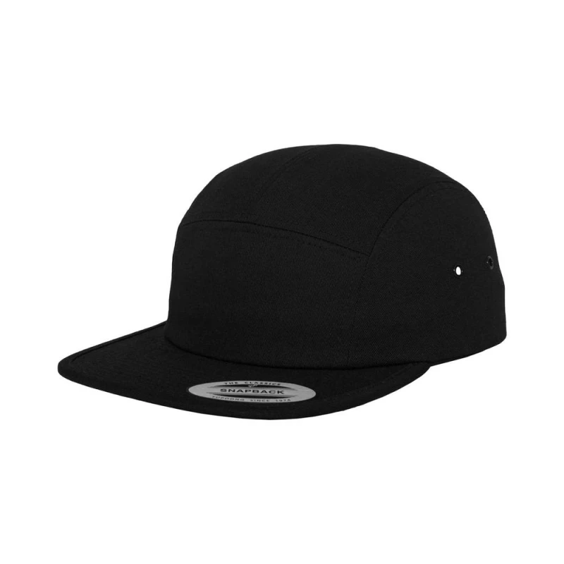 Image of Flexfit Mens Classic Jockey Baseball Cap in Black Male One Size