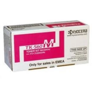 Image of Kyocera TK560M Magenta Laser Toner Ink Cartridge