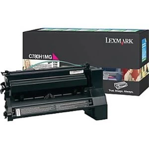 Image of Lexmark C780H1MG Magenta Laser Toner Ink Cartridge