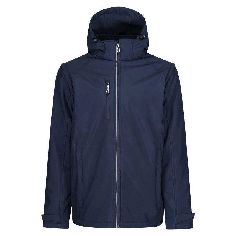Image of Regatta Professional Mens 4 in 1 Soft Shell Jacket in Navy Size: Small Navy Male S