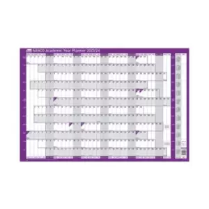 Image of Sasco Academic Year Planner Mntd 2023-24 2410202