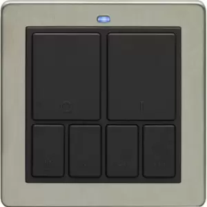 Image of LightwaveRF 3V Mood Lighting Controller - Stainless Steel - JSJSLW101SS