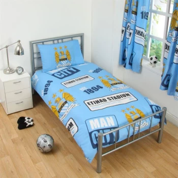 Image of Team Football Single Duvet Set - Red