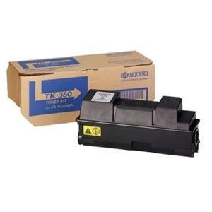 Image of Kyocera TK360 Black Laser Toner Ink Cartridge