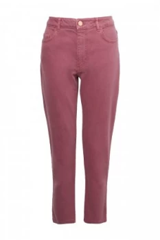 Image of French Connection Antique Dyed Relaxed Tapered Jeans Pink