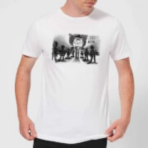 Image of Toy Story Evil Dr Pork Chop Speech Mens T-Shirt - White - S