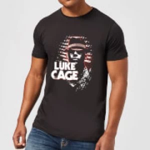 Image of Marvel Knights Luke Cage Mens T-Shirt - Black - M
